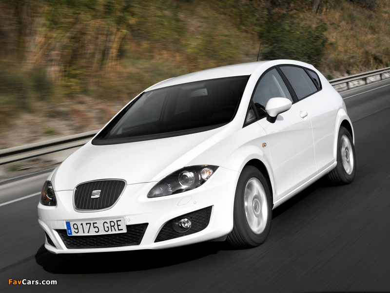 Seat Leon Ecomotive 2009–12 photos (800 x 600)