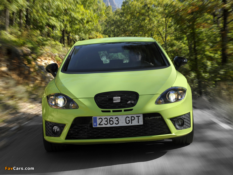 Seat Leon Cupra R 2009–12 pictures (800 x 600)