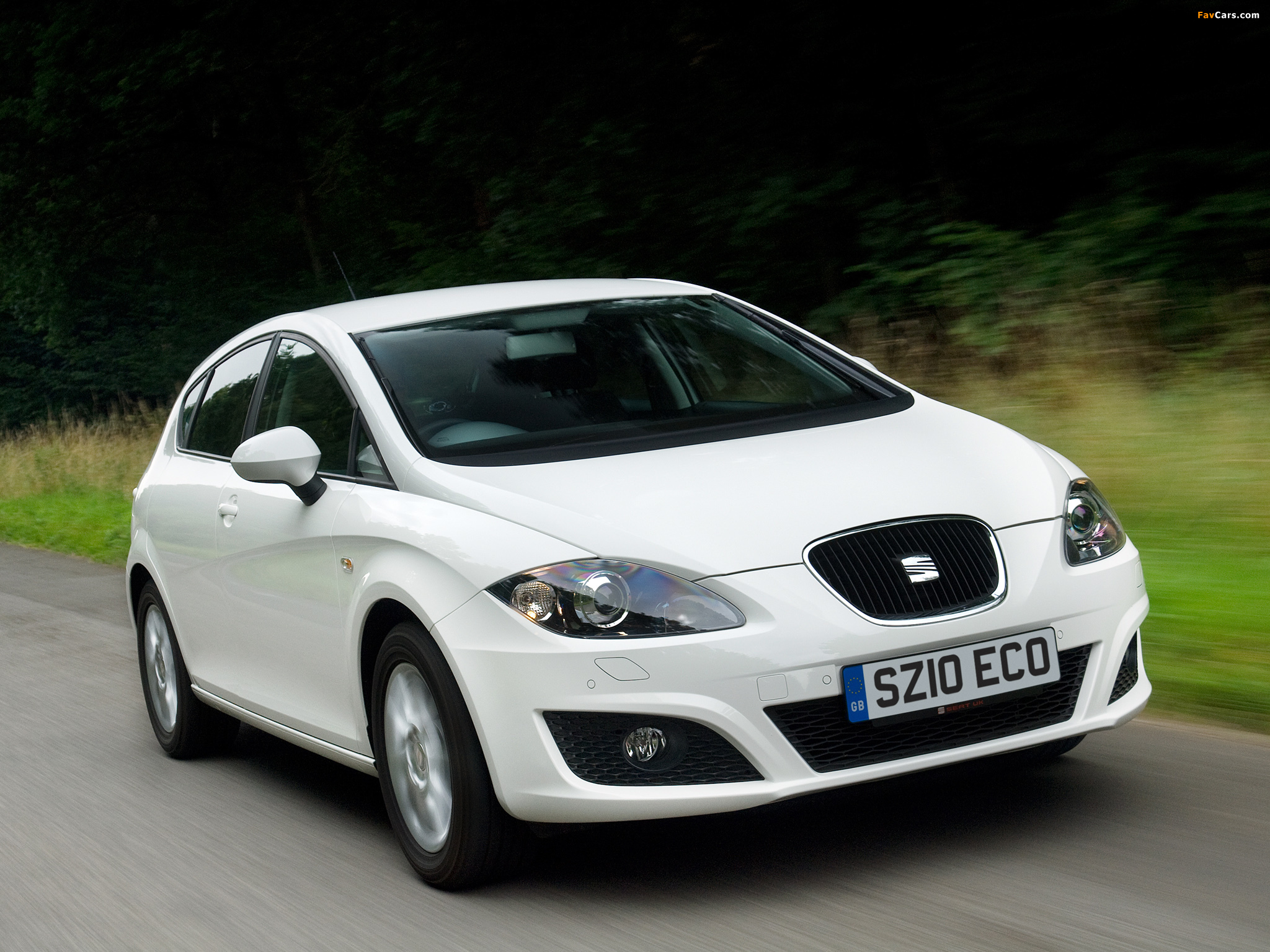 Seat Leon Ecomotive UK-spec 2009–12 wallpapers (2048 x 1536)