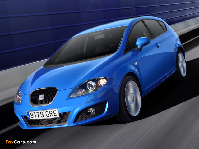 Seat Leon 2009–12 wallpapers (640 x 480)