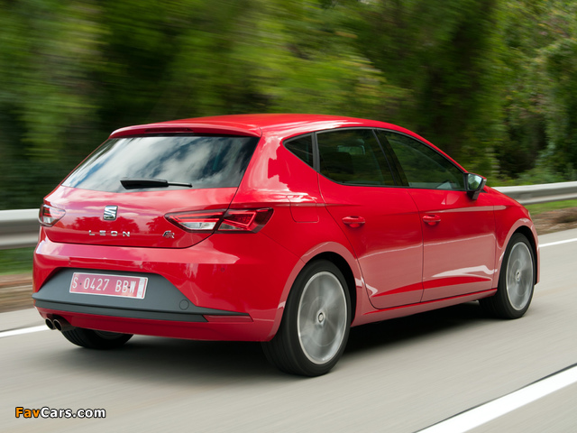 Seat Leon FR 2012 pictures (640 x 480)