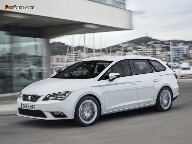 Seat Leon ST 2013 photos (640 x 480)