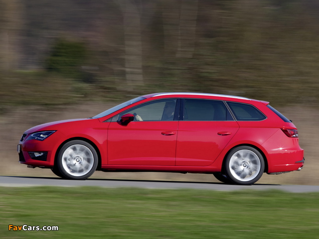 Seat Leon ST FR 2013 photos (640 x 480)