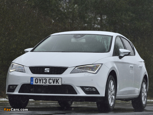 Seat Leon UK-spec 2013 photos (640 x 480)