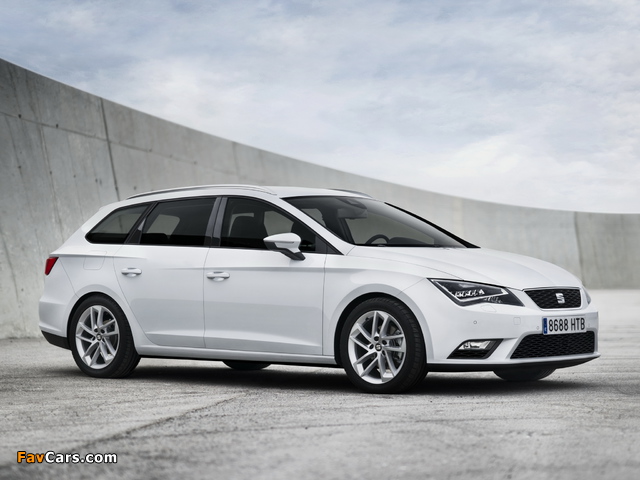 Seat Leon ST 2013 pictures (640 x 480)