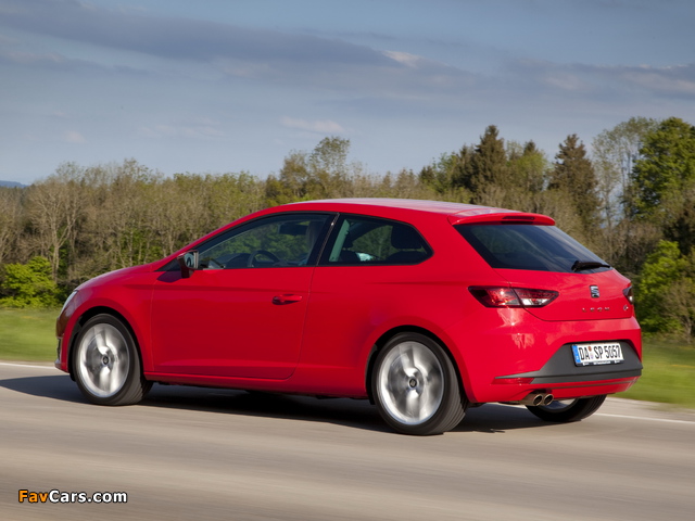 Seat Leon SC FR 2013 pictures (640 x 480)