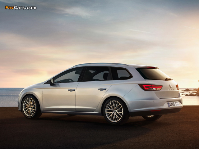 Seat Leon ST 2013 wallpapers (640 x 480)