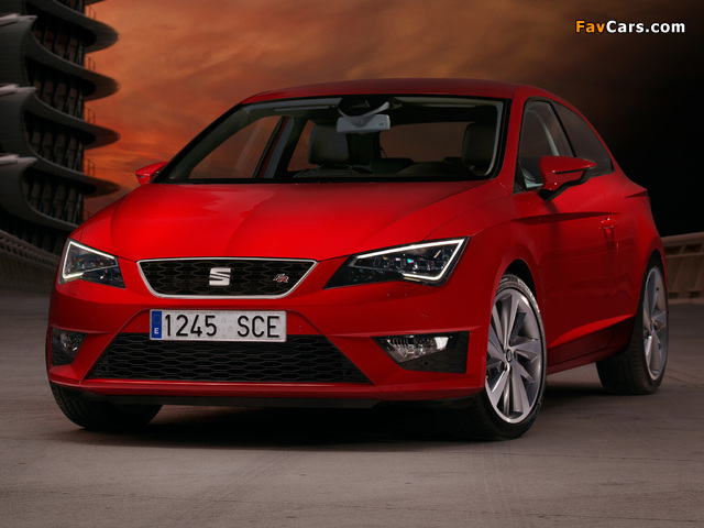 Seat Leon SC FR 2013 wallpapers (640 x 480)