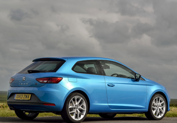 Seat Leon SC FR UK-spec 2013 wallpapers