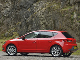 Seat Leon FR UK-spec 2013 wallpapers