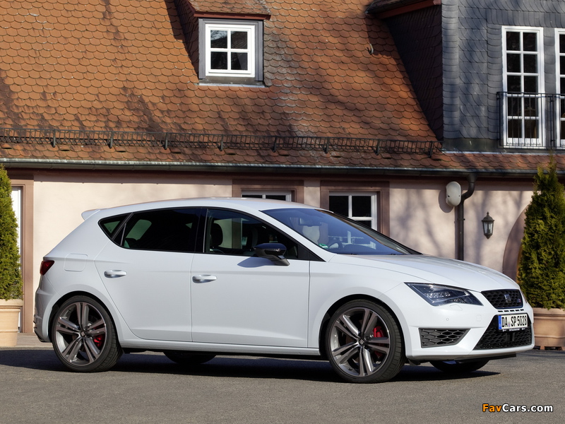 Seat Leon Cupra 2014 wallpapers (800 x 600)