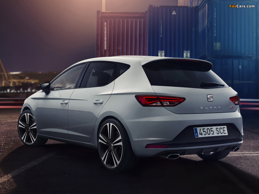 Seat Leon Cupra 2014 wallpapers (1024 x 768)