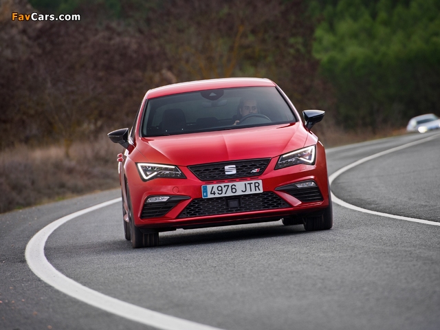 Seat León Cupra 300 (5F) 2017 photos (640 x 480)