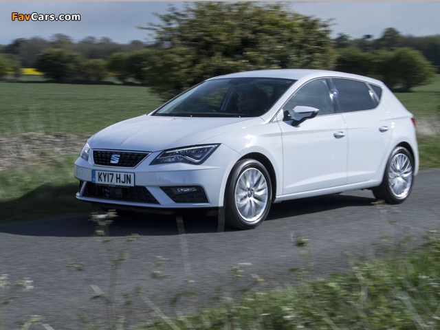 Seat León UK-spec (5F) 2017 pictures (640 x 480)