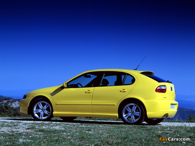 Seat Leon Cupra 2001–05 wallpapers (640 x 480)