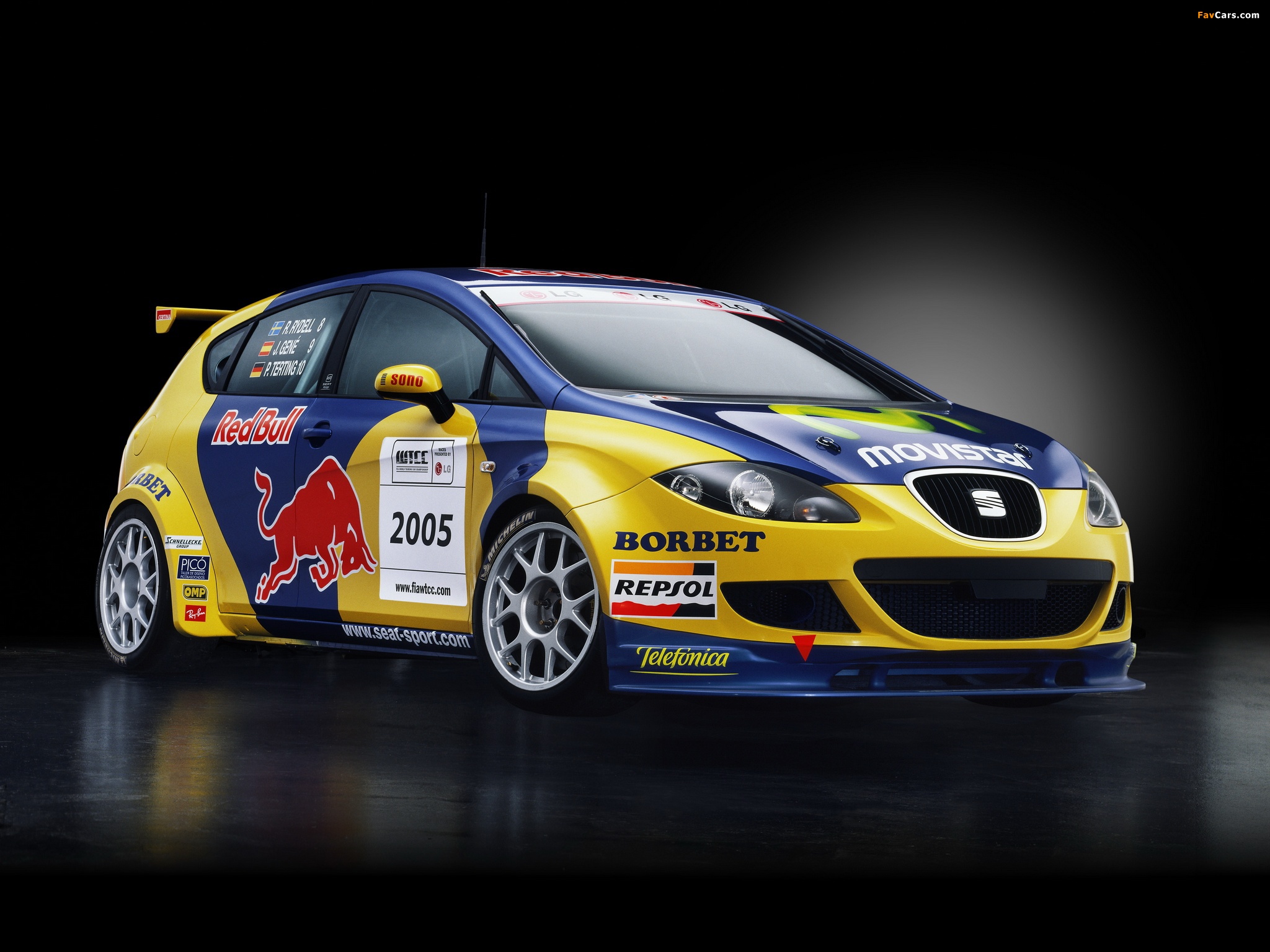 Seat Leon WTCC 2005–06 wallpapers (2048 x 1536)