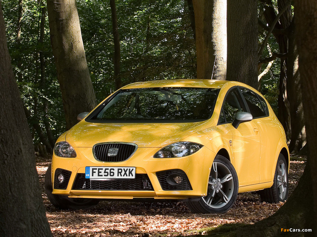 Seat Leon FR 2006–09 wallpapers (1024 x 768)