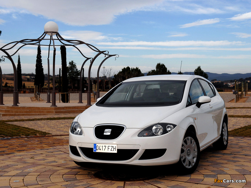 Seat Leon Ecomotive 2008–09 wallpapers (800 x 600)