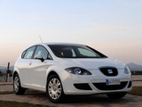 Seat Leon Ecomotive 2008–09 wallpapers