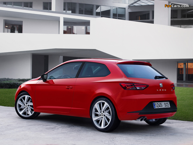 Seat Leon SC FR 2013 wallpapers (800 x 600)