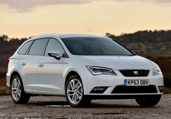 Seat Leon ST UK-spec 2014 wallpapers