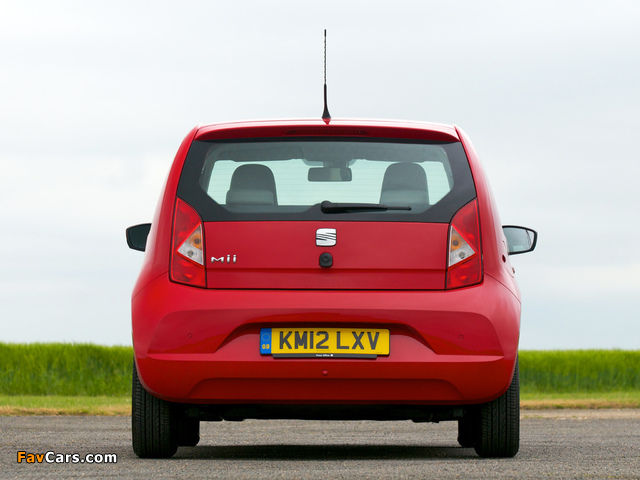 Pictures of Seat Mii 3-door UK-spec 2012 (640 x 480)
