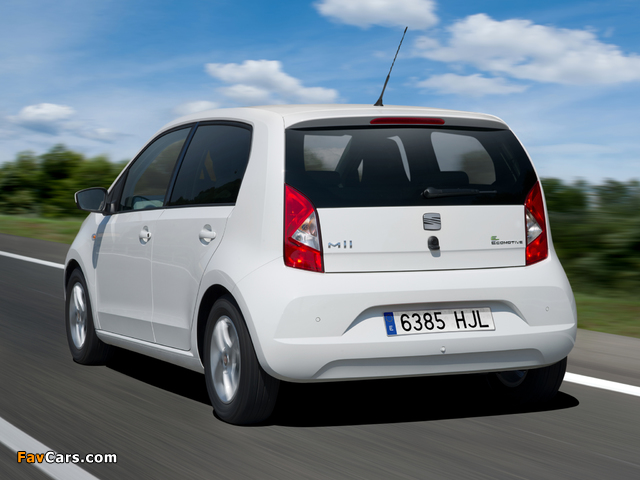 Seat Mii 5-door Ecomotive 2012 images (640 x 480)