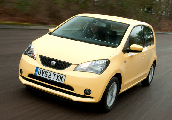 Seat Mii 5-door UK-spec 2012 wallpapers