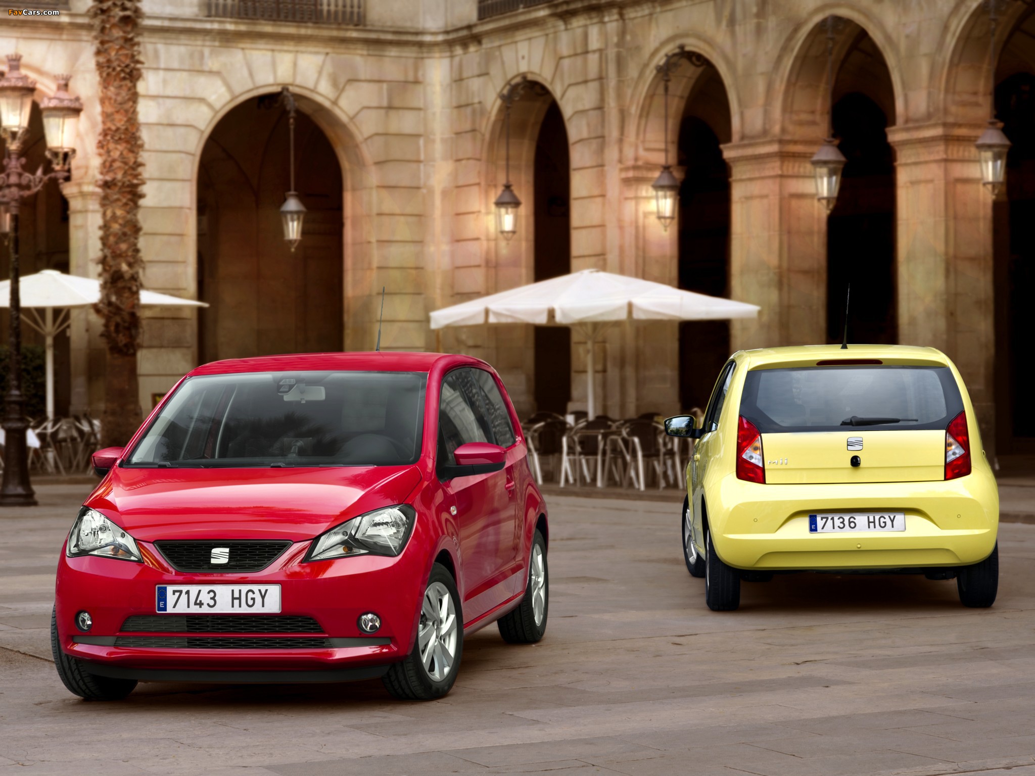 Seat Mii 3-door 2011 wallpapers (2048 x 1536)