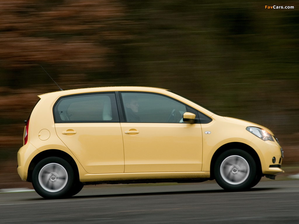 Seat Mii 5-door UK-spec 2012 wallpapers (1024 x 768)