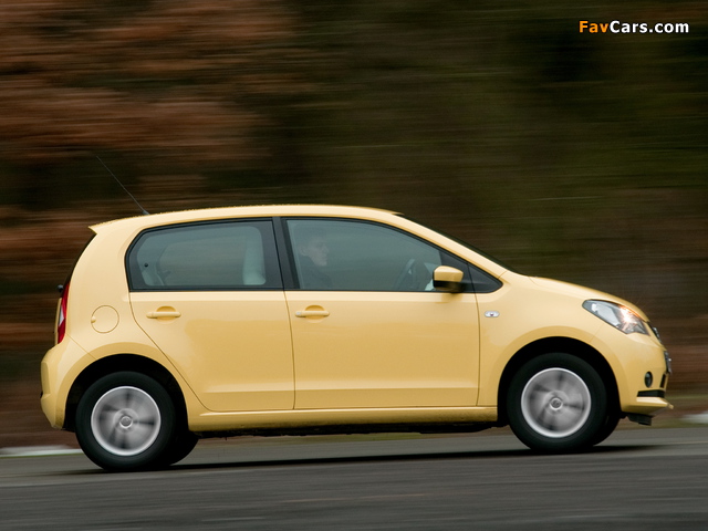 Seat Mii 5-door UK-spec 2012 wallpapers (640 x 480)