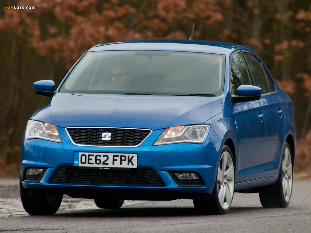 Seat Toledo UK-spec 2012 wallpapers (1024 x 768)