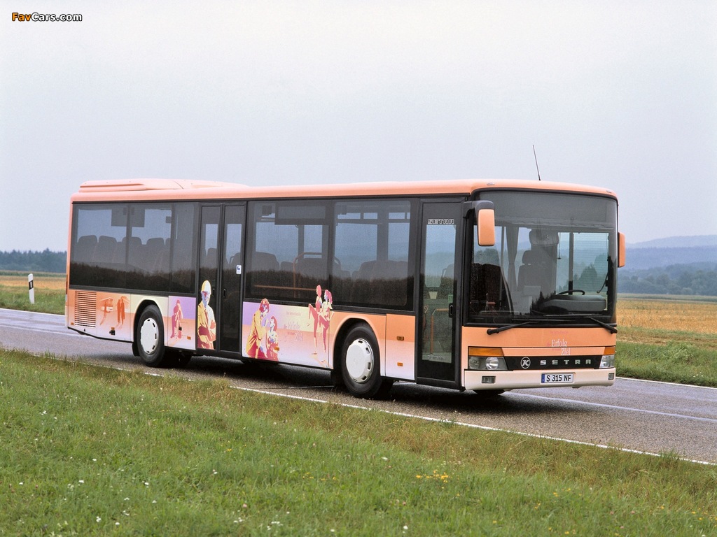 Setra S315 NF 1995–2002 wallpapers (1024 x 768)