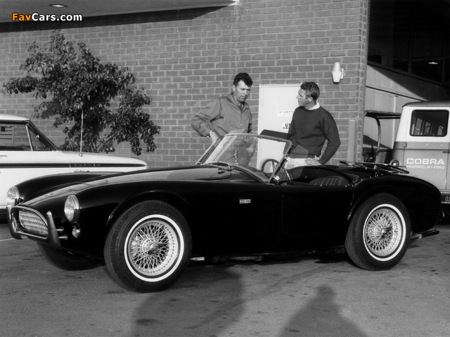 Shelby Cobra Roadster 1961–63 photos (640 x 480)