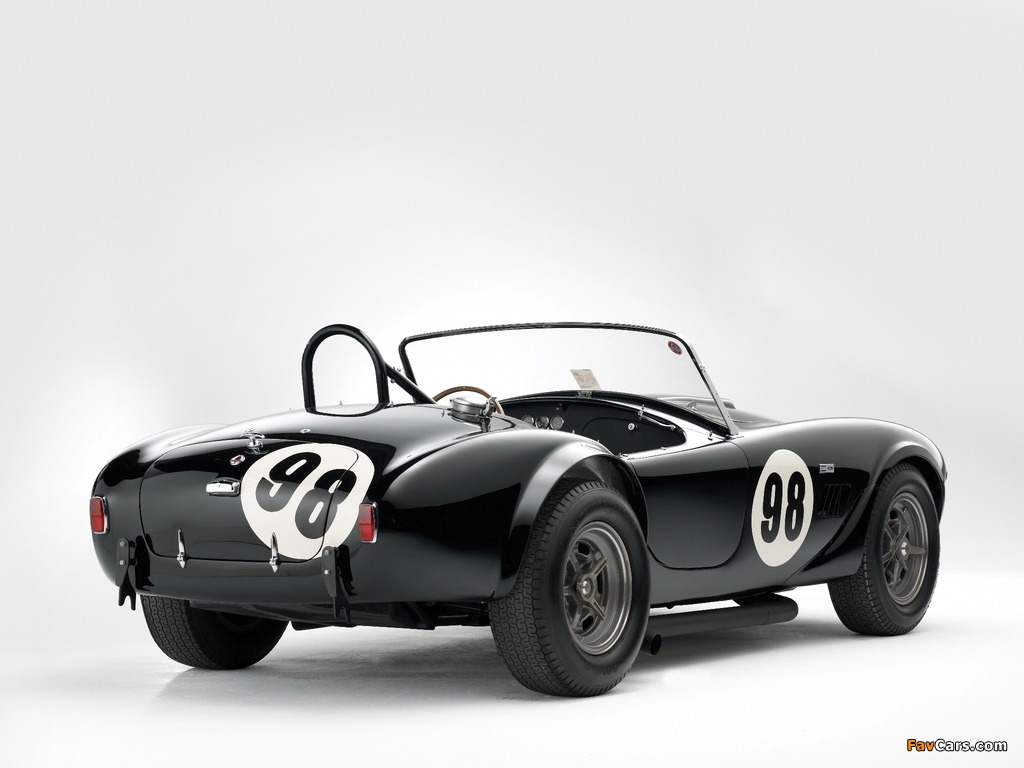 Shelby Cobra 289 Roadster Le Mans Racing Car 1963 photos (1024 x 768)