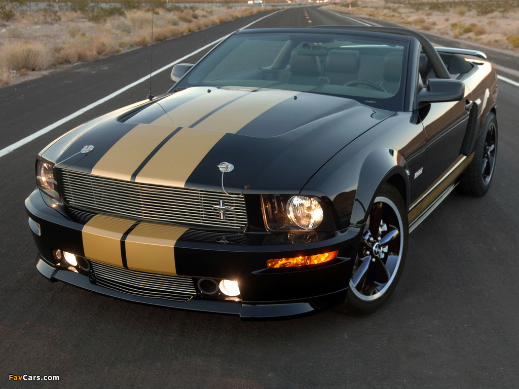 Shelby GT-H Convertible 2007 wallpapers (1024 x 768)