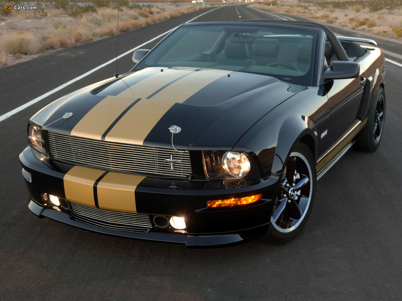 Shelby GT-H Convertible 2007 wallpapers (1280 x 960)