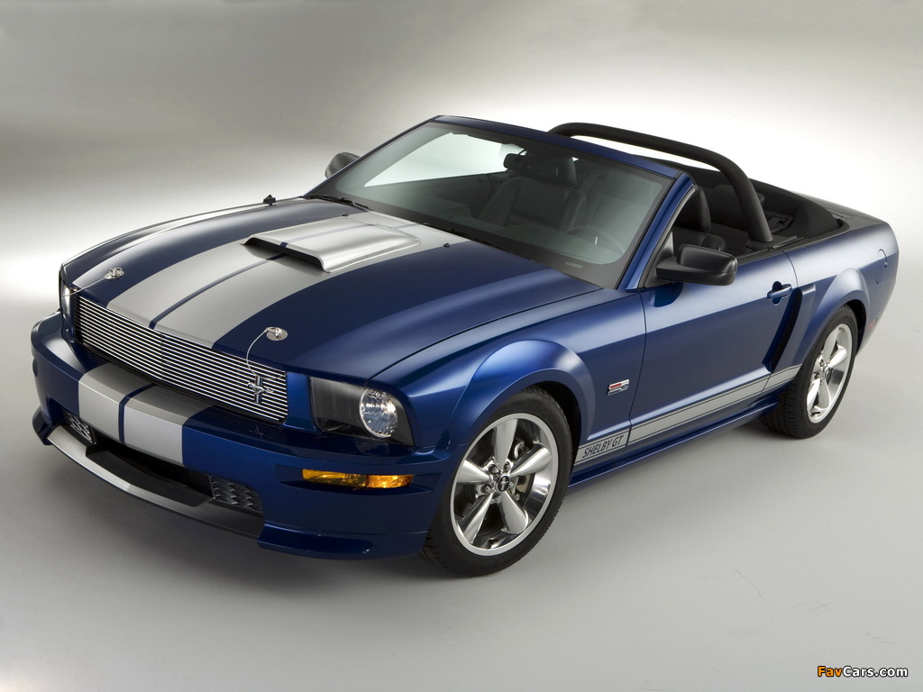 Photos of Shelby GT Convertible 2008–09 (1024 x 768)