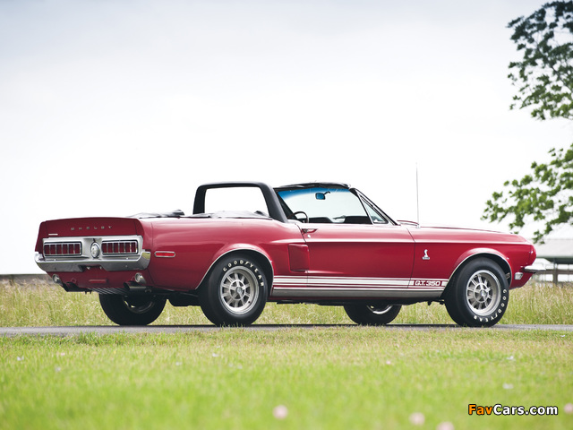 Images of Shelby GT350 Convertible 1968 (640 x 480)