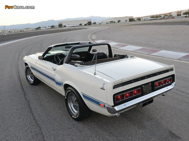 Photos of Shelby GT350 Convertible 1969 (640 x 480)