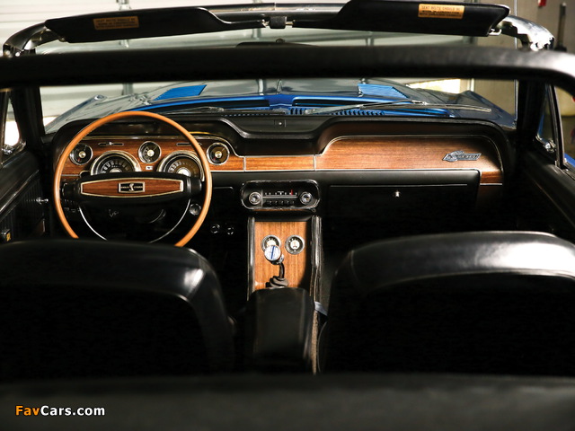 Shelby GT350 Convertible 1968 wallpapers (640 x 480)