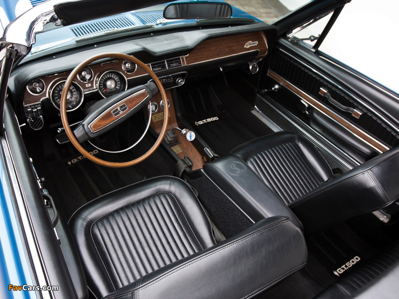 Images of Shelby GT500 KR Convertible 1968 (800 x 600)