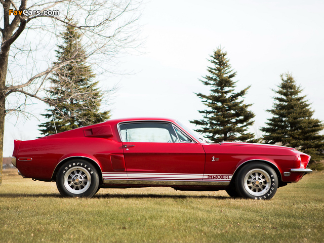 Pictures of Shelby GT500 KR 1968 (640 x 480)