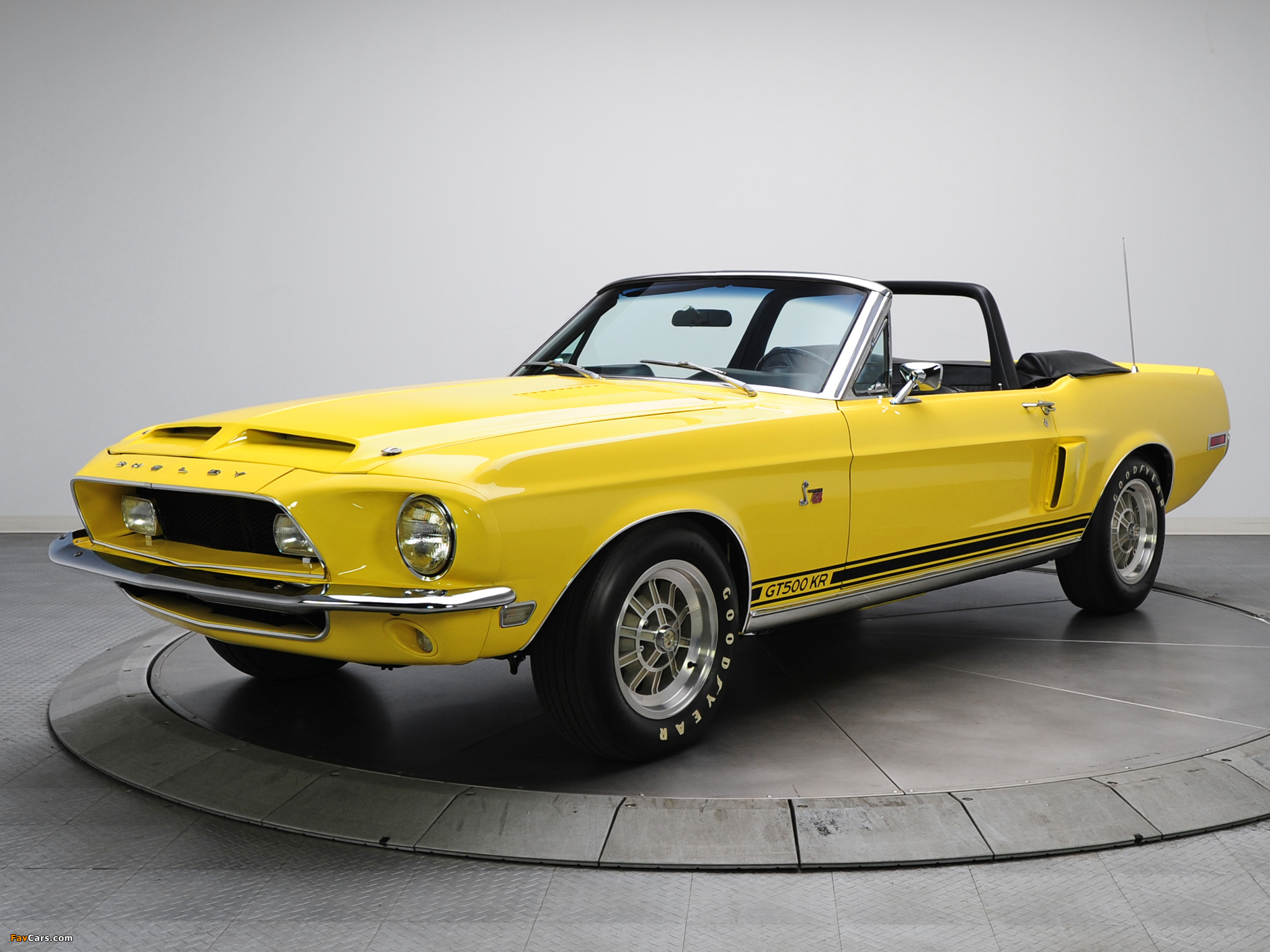 Pictures of Shelby GT500 KR Convertible 1968 (2048 x 1536)