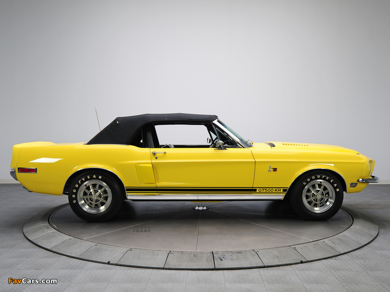 Shelby GT500 KR Convertible 1968 images (800 x 600)