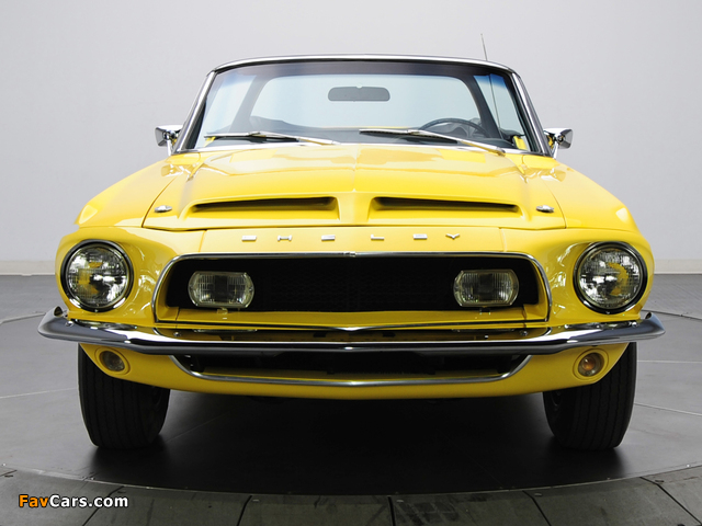 Shelby GT500 KR Convertible 1968 photos (640 x 480)