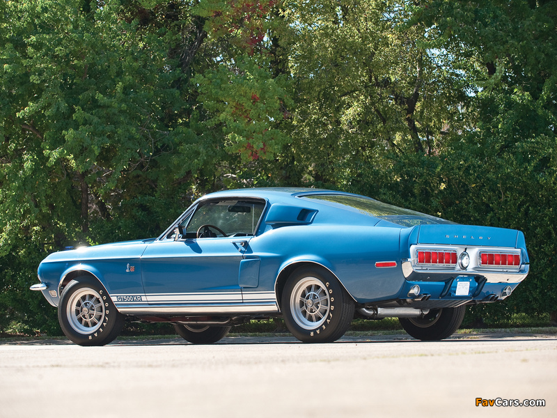 Shelby GT500 KR 1968 pictures (800 x 600)