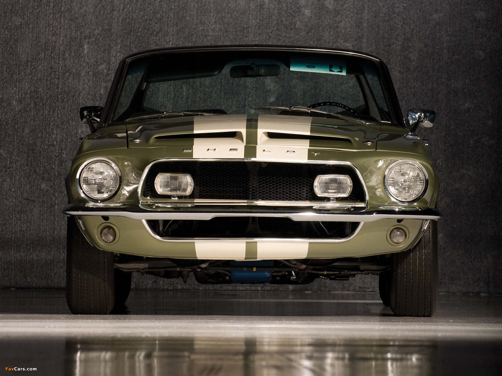 Shelby GT500 KR Convertible 1968 pictures (1600 x 1200)