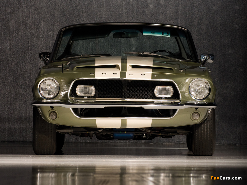 Shelby GT500 KR Convertible 1968 pictures (800 x 600)