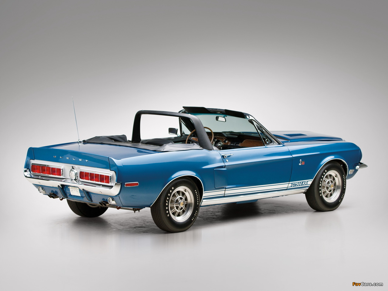 Shelby GT500 KR Convertible 1968 wallpapers (1280 x 960)